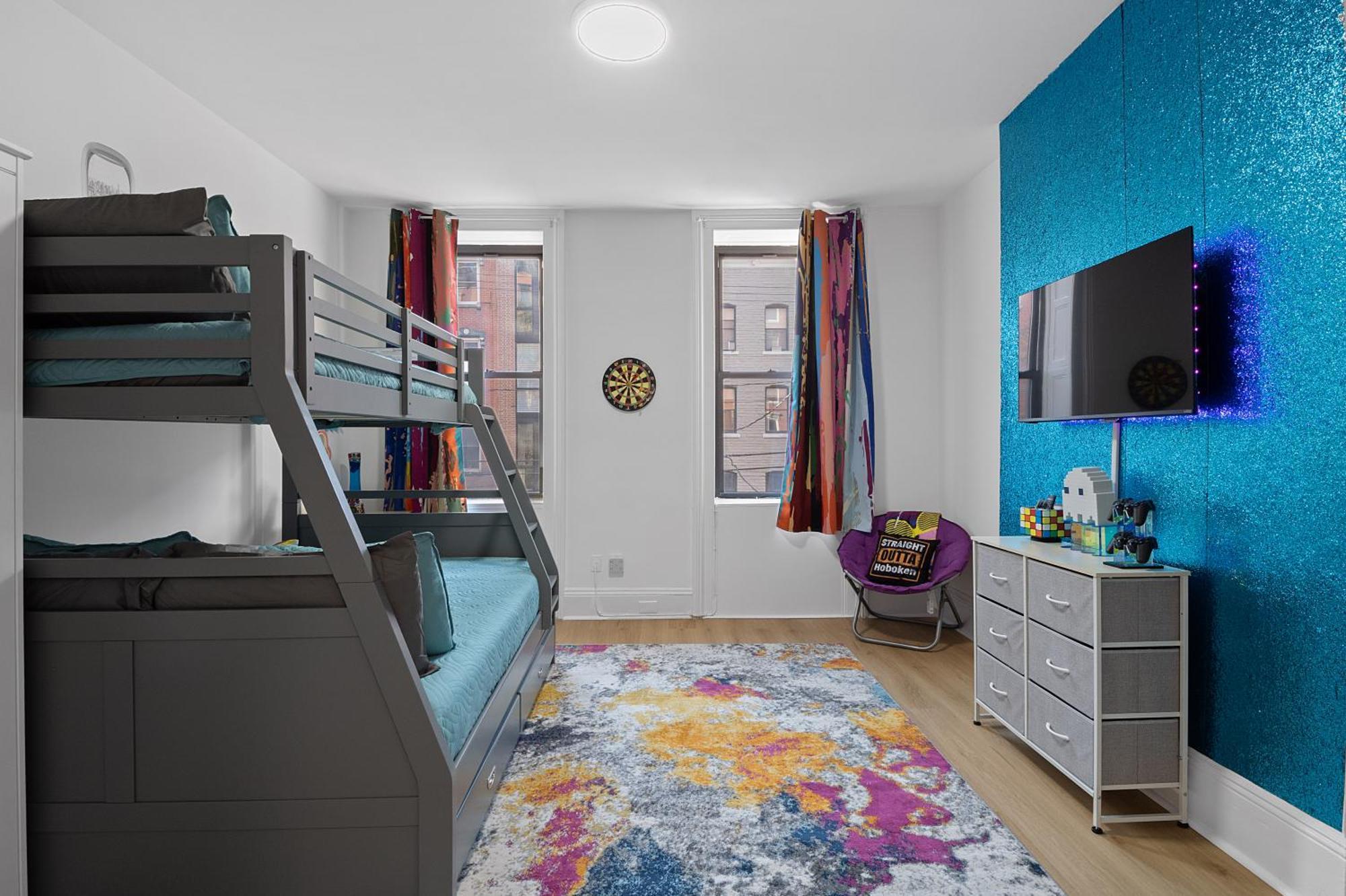 Funky & Colorful Urban Getaway, 20 Minutes To Nyc Appartement Hoboken Buitenkant foto